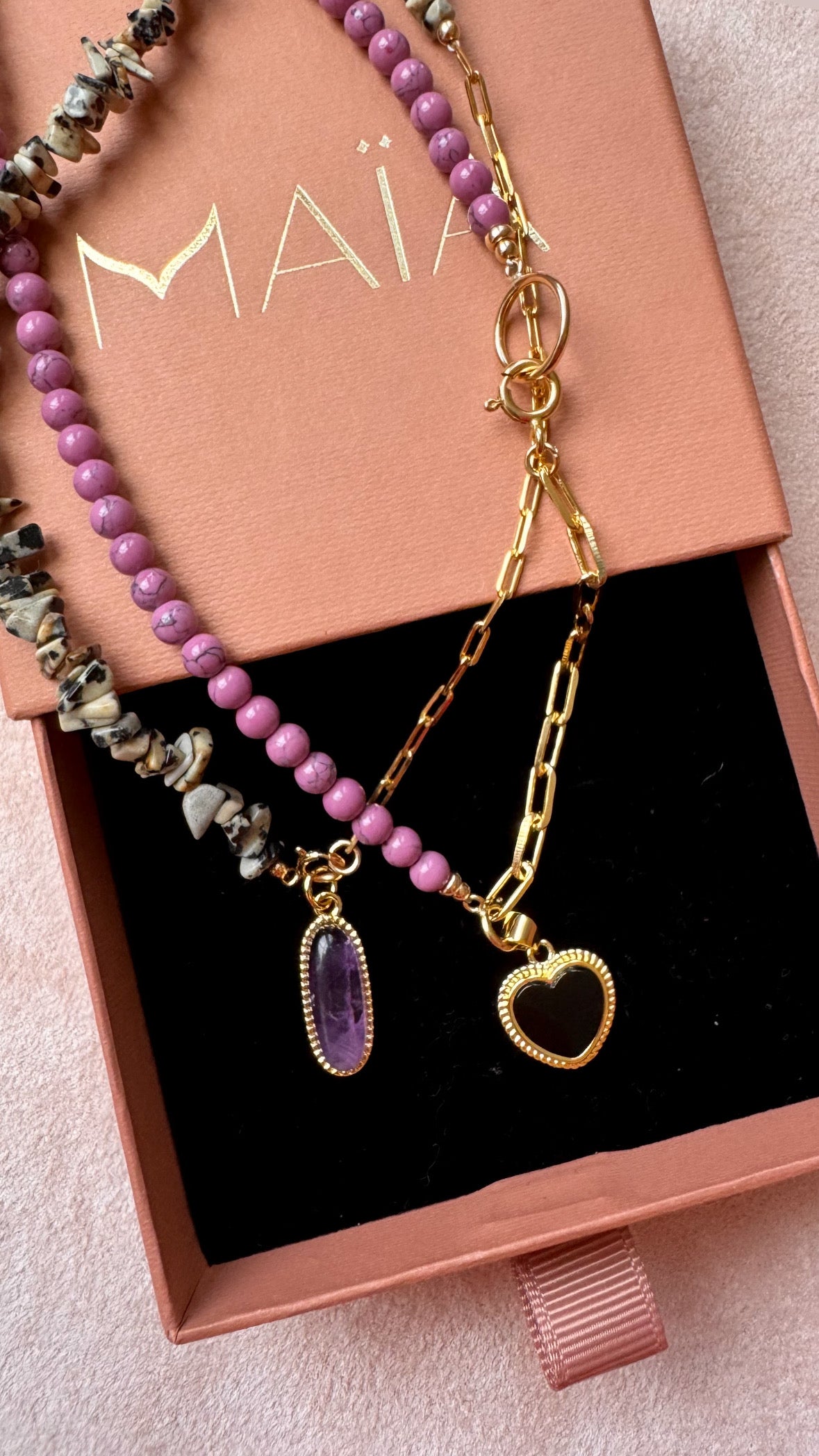 Ketting - Paarse Howliet