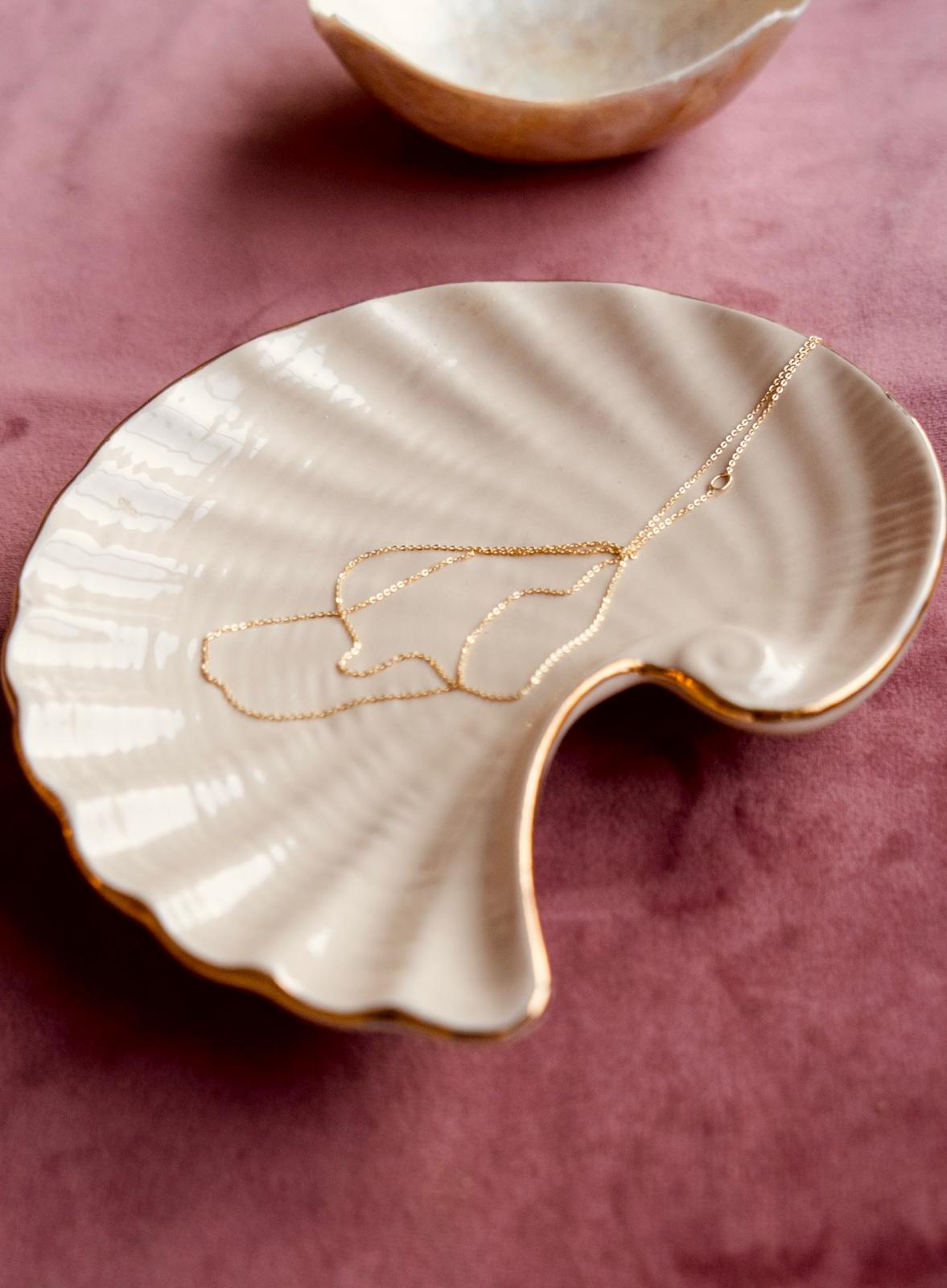 Ketting 9K goud - Trust