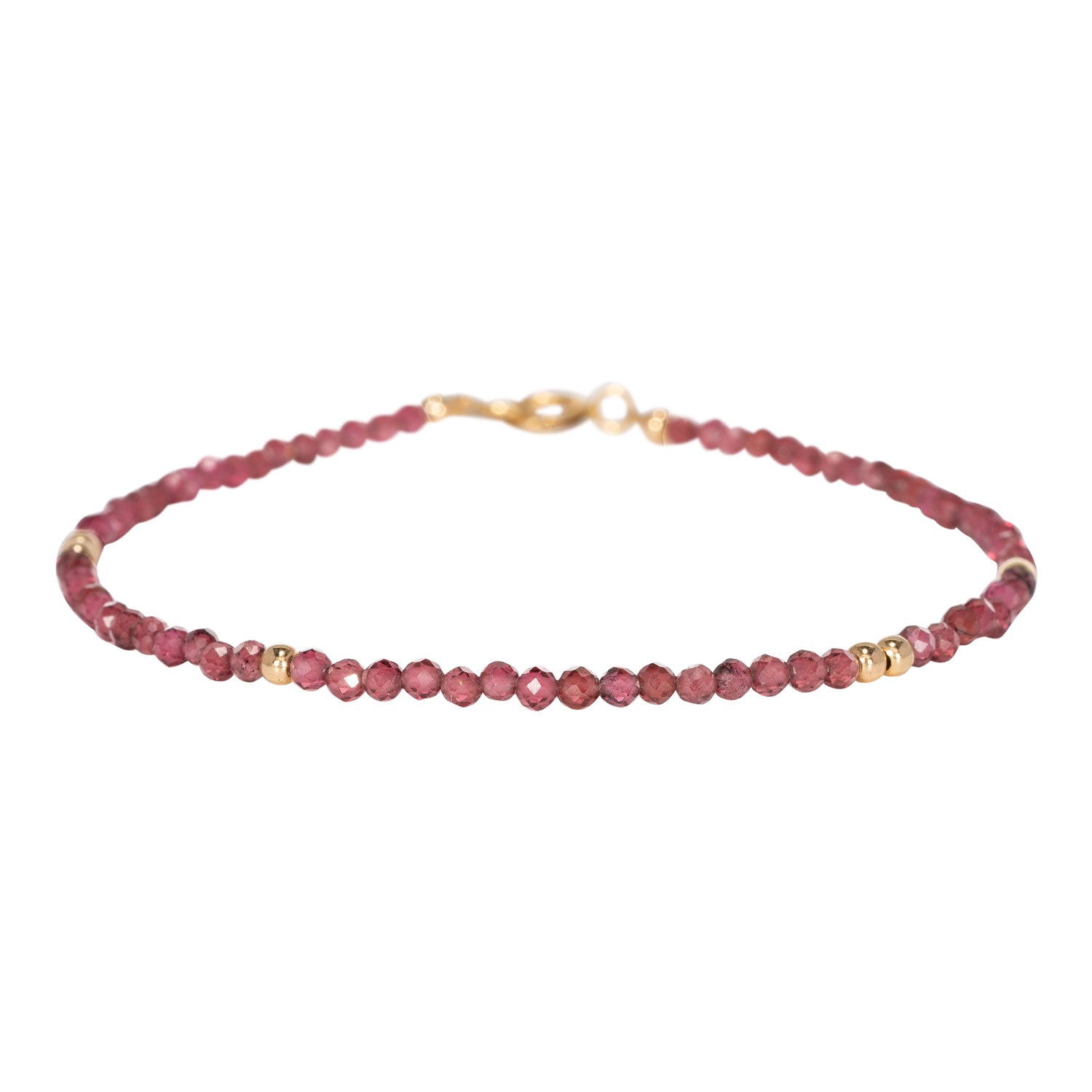 Armband - Sparkling Granaat