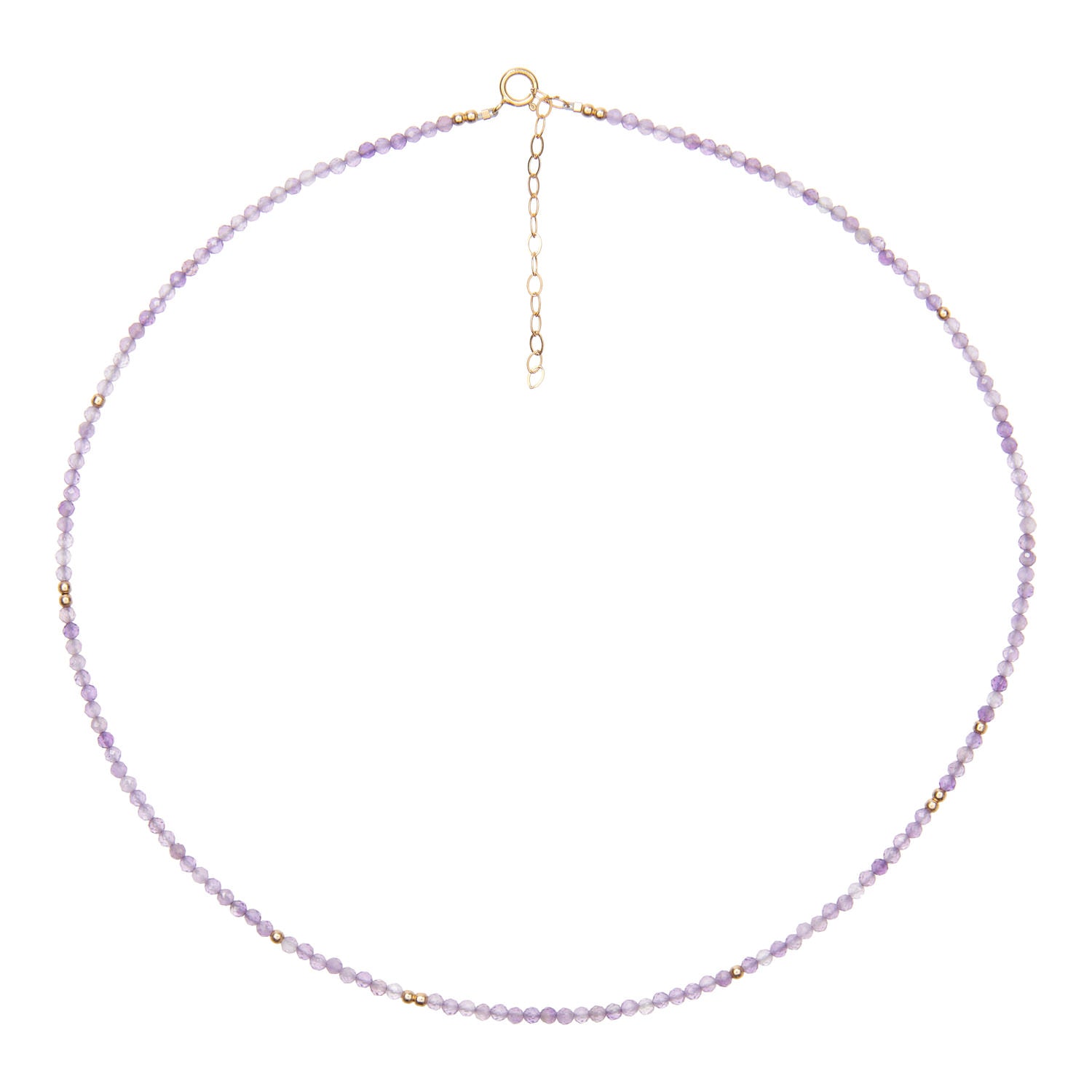 Amethist ketting - Fine