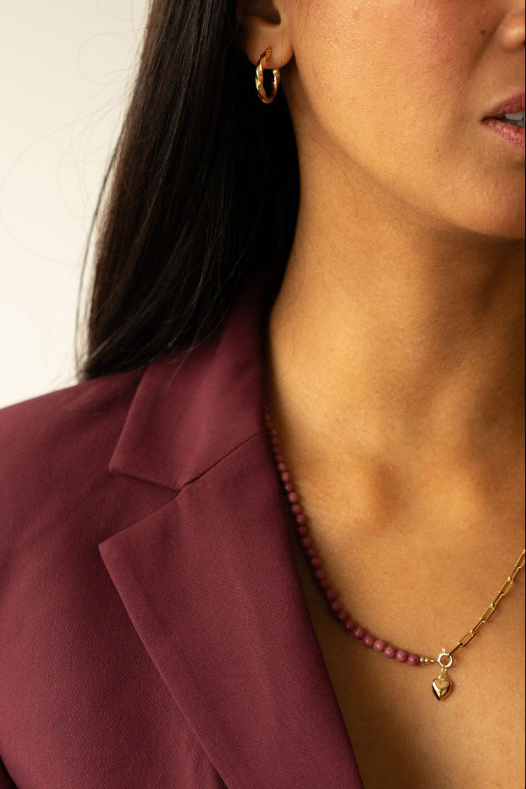 Hoops 9K goud - Twist Grand