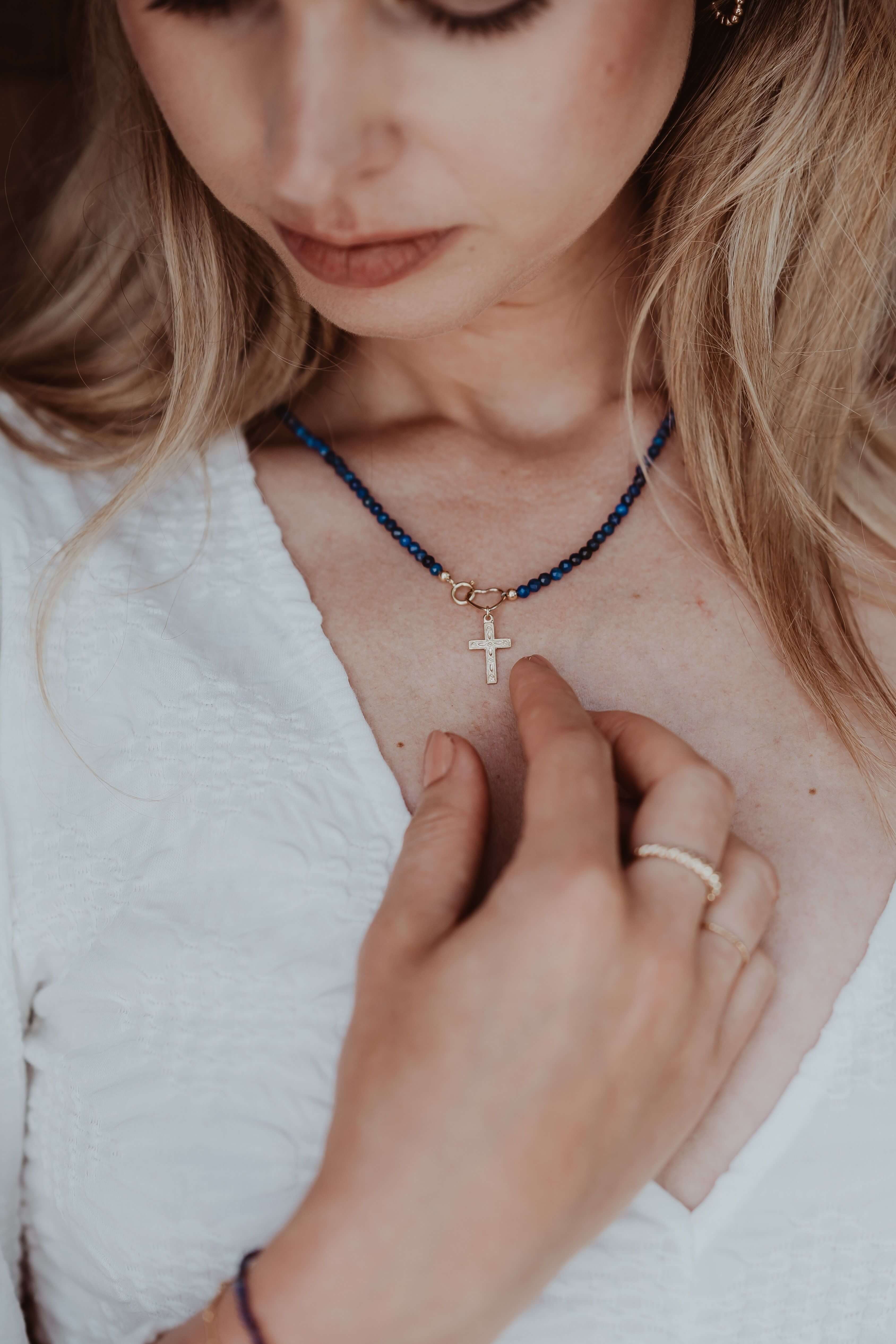 Edelsteen ketting - Lapis Lazuli