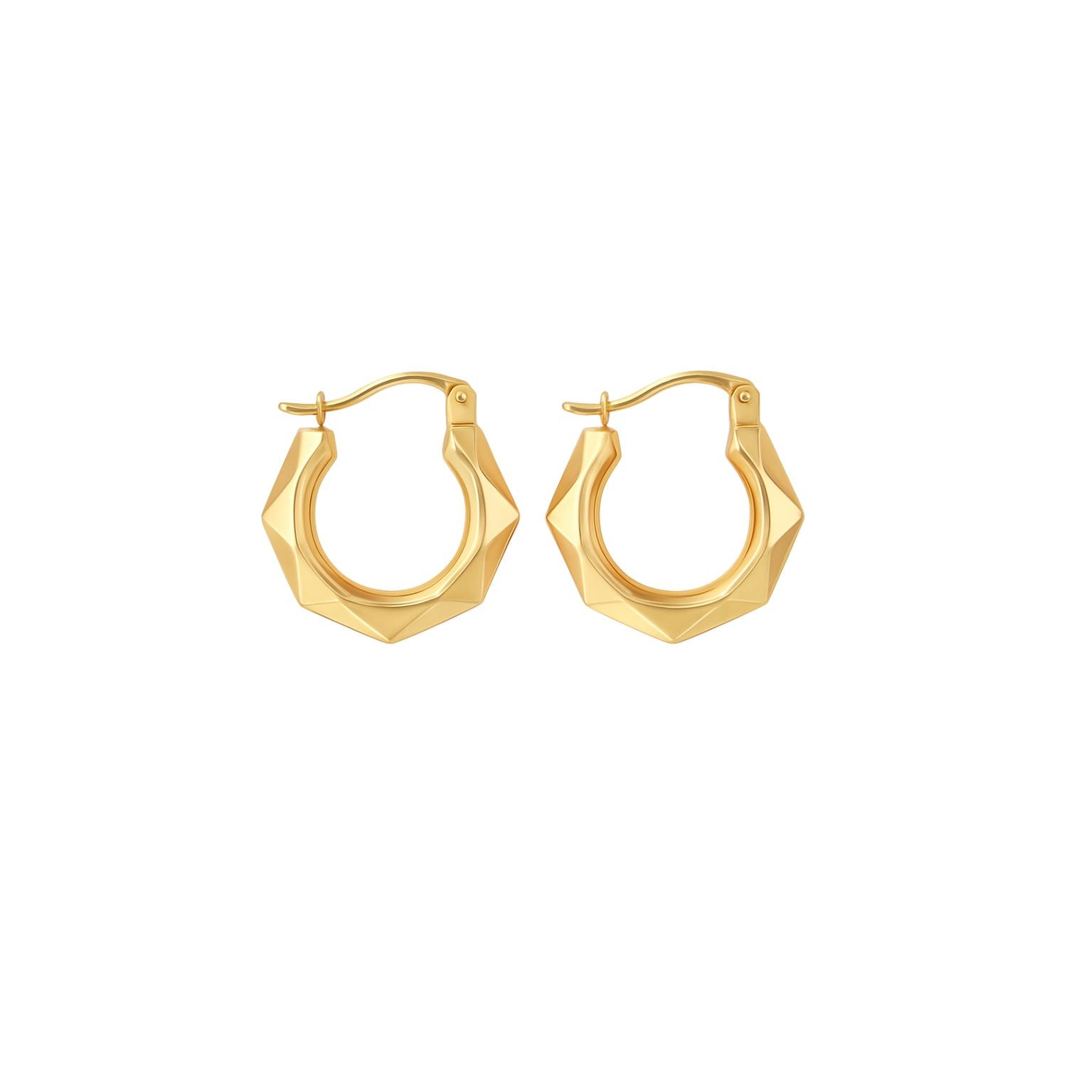Hoops 9K goud - Adore