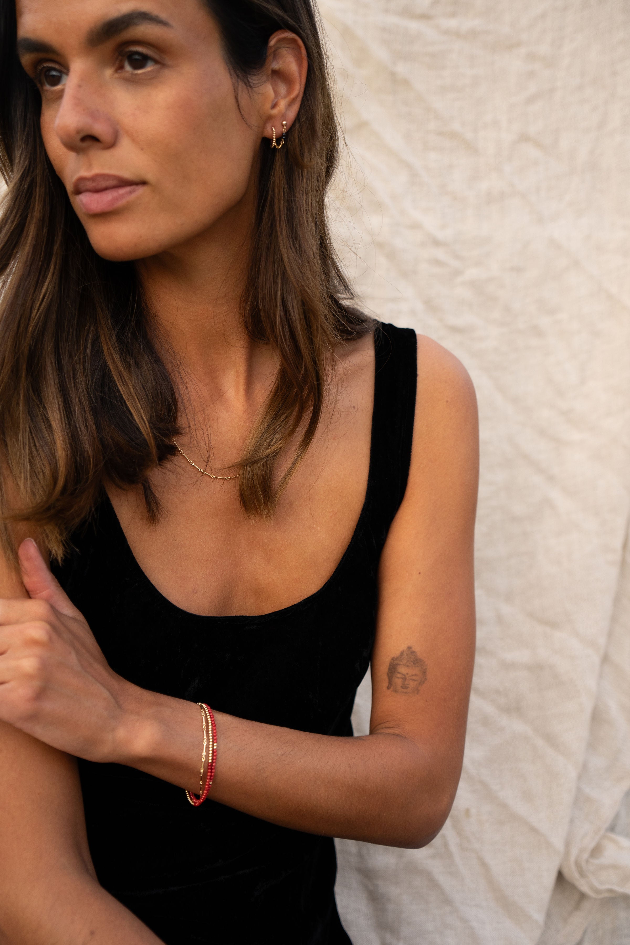 Armband - Sparkling Koraal