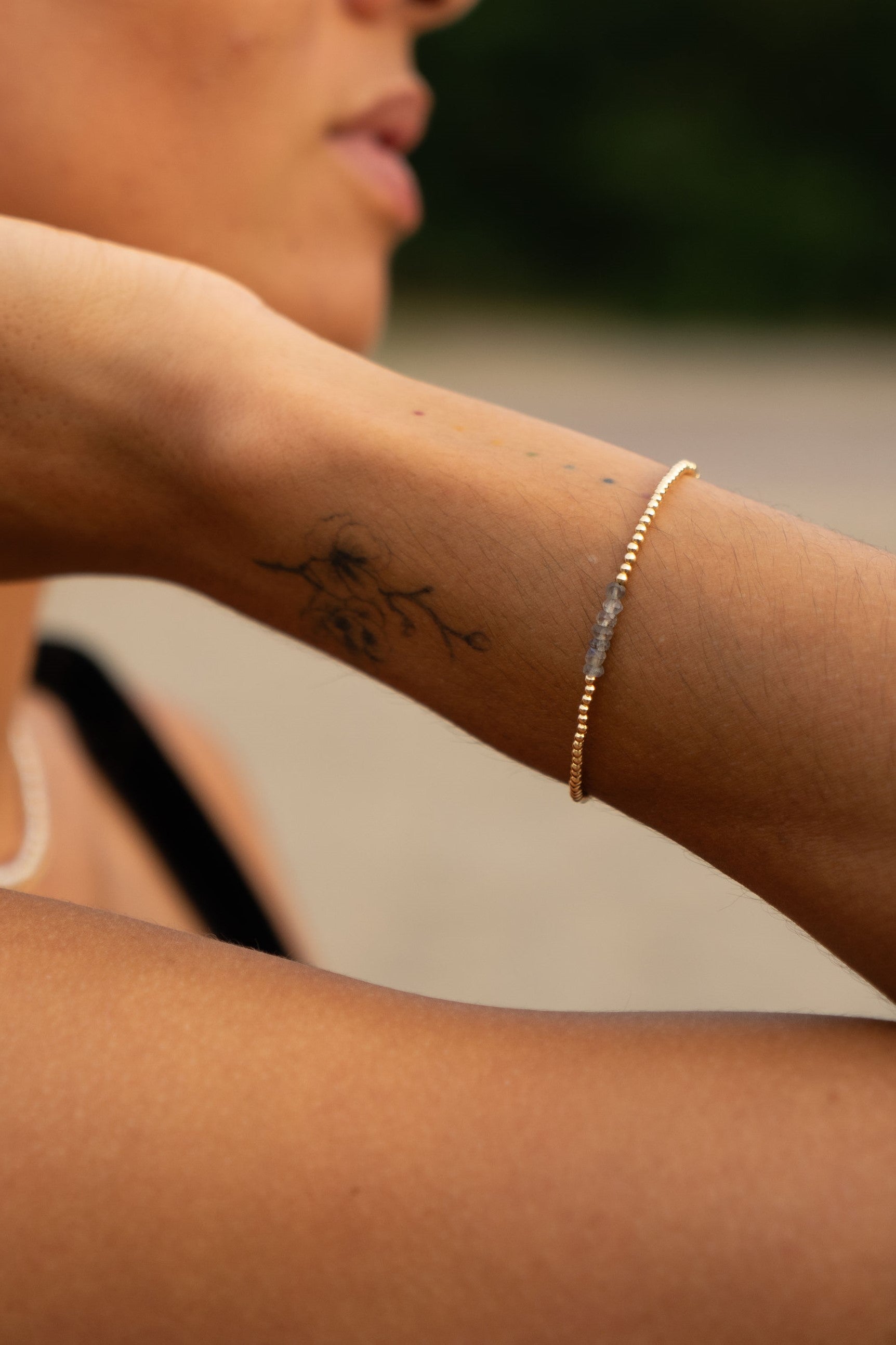 Armband - Touch of Labradoriet