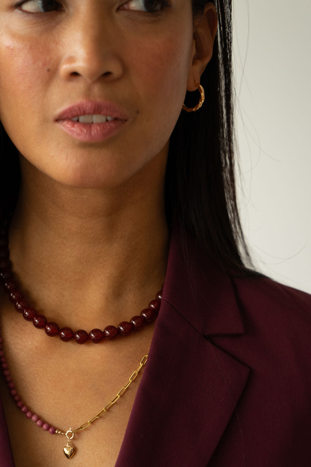 Hoops 9K goud - Twist Grand