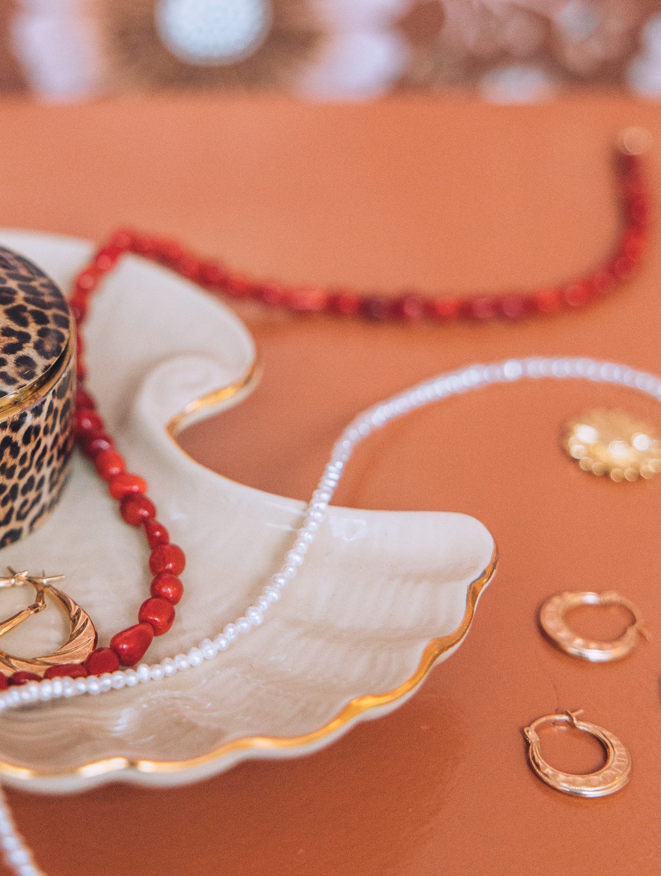 Hoops 9K goud - Treasure