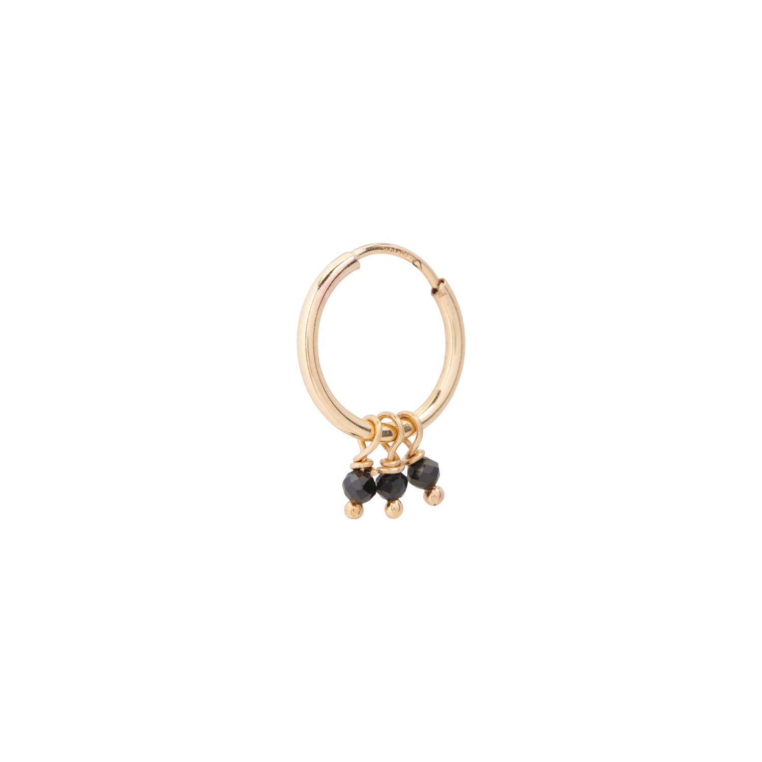 Hoop - twinkling Onyx