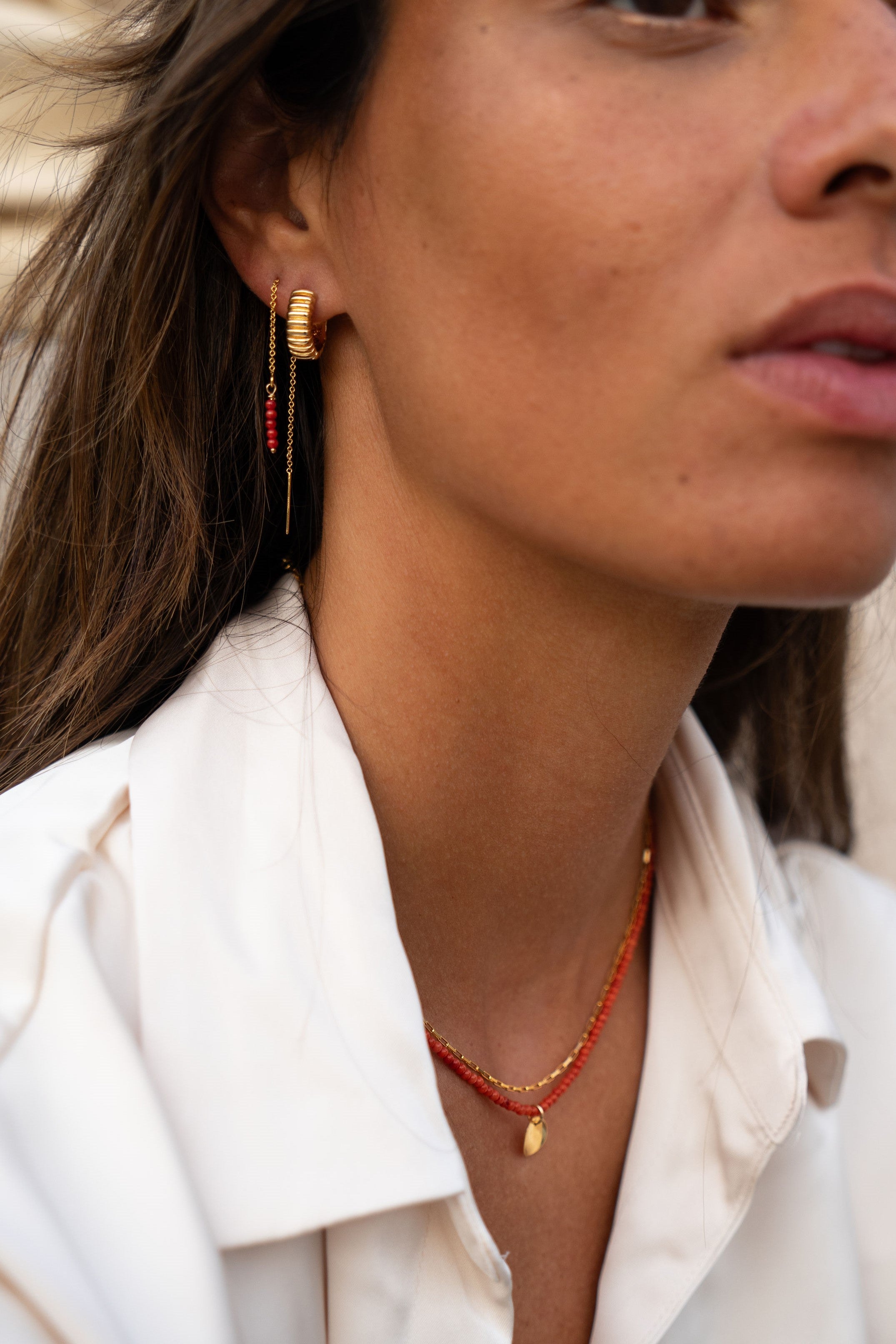 Threader - lovely koraal