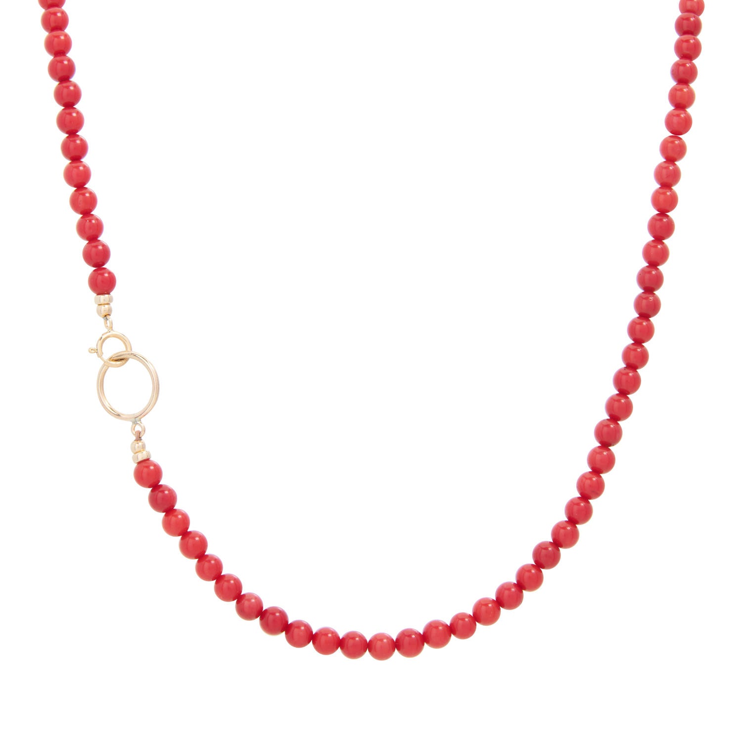 Rode koraal ketting