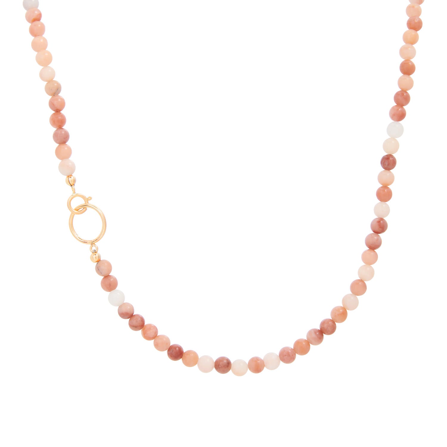 Edelsteen ketting - Peach Aventurijn