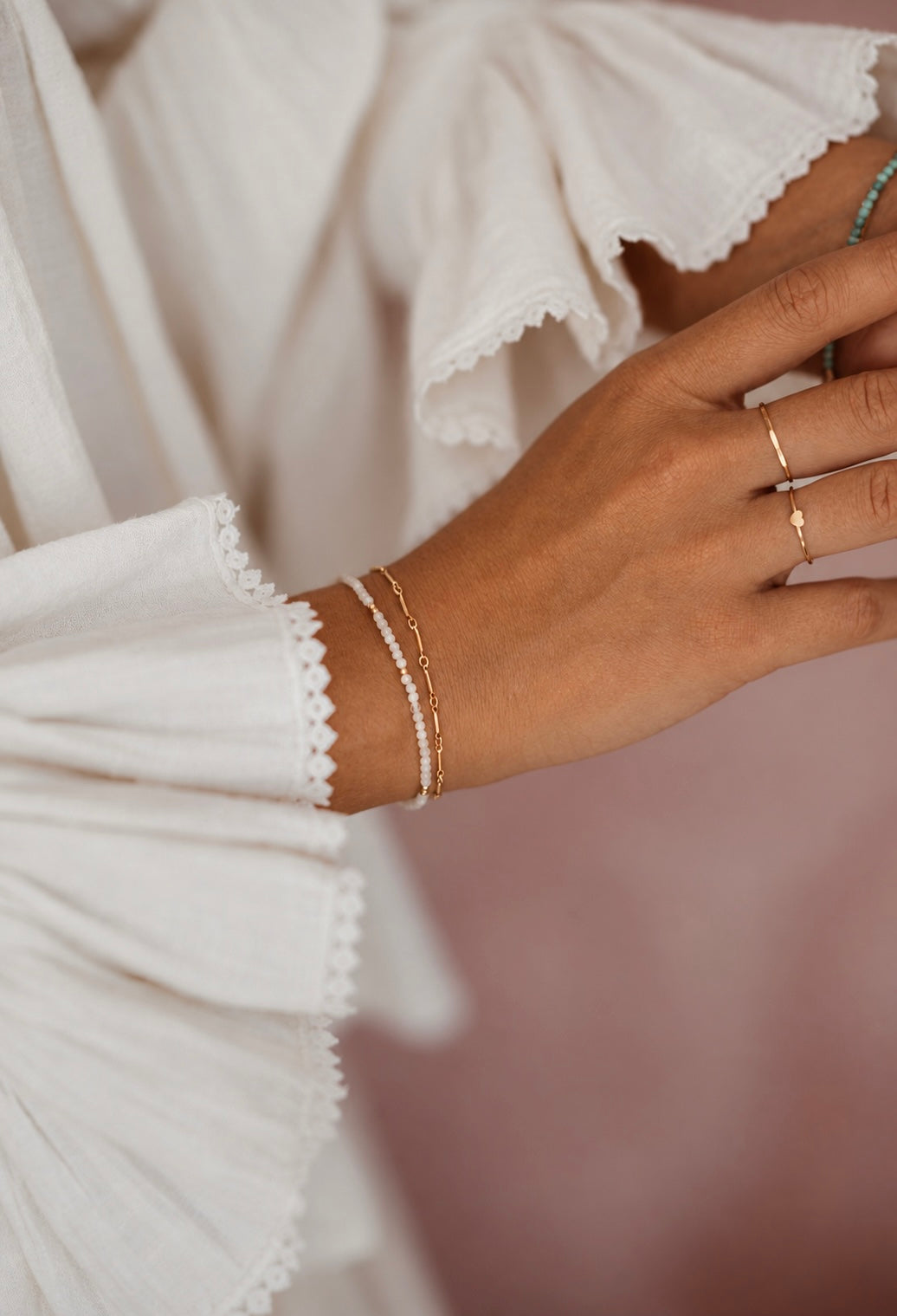 Armband - Sparkling Maansteen