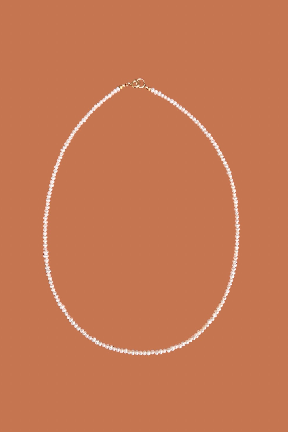 Ketting 9K goud - Classy Pearl