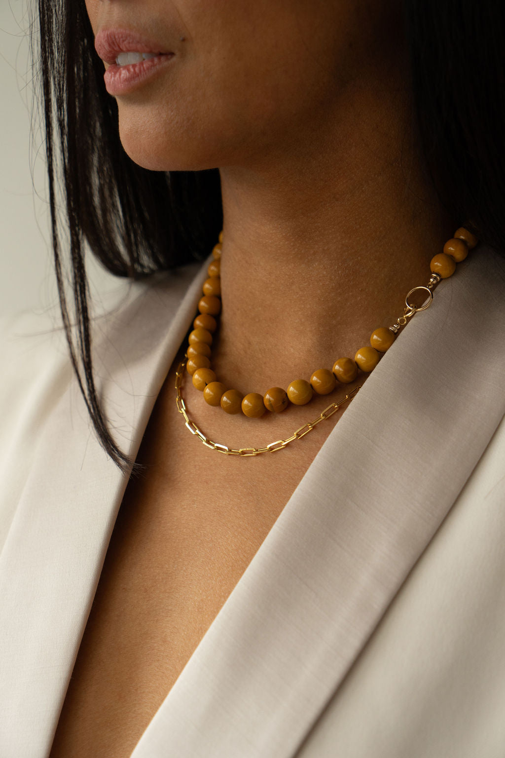 XL Ketting - Ochre