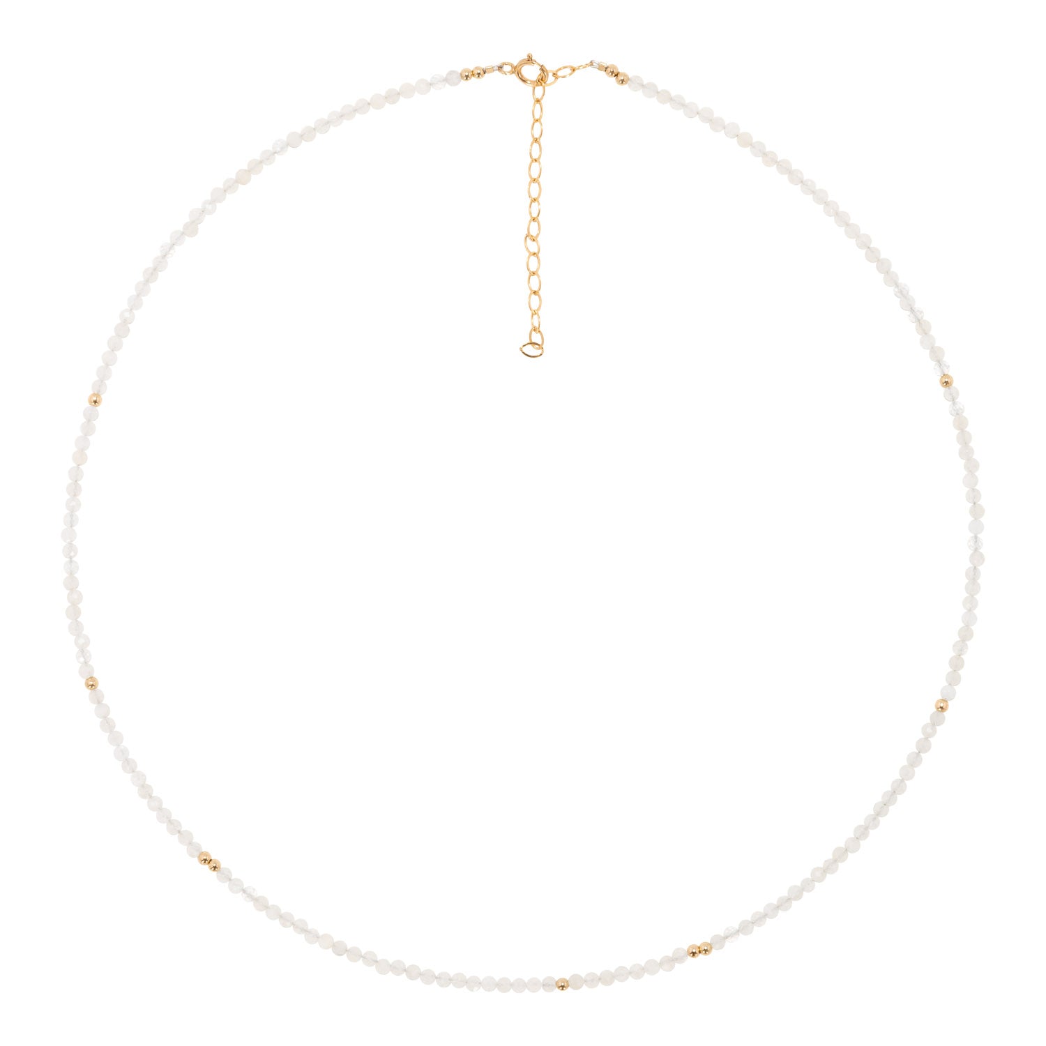 Maansteen ketting - Fine