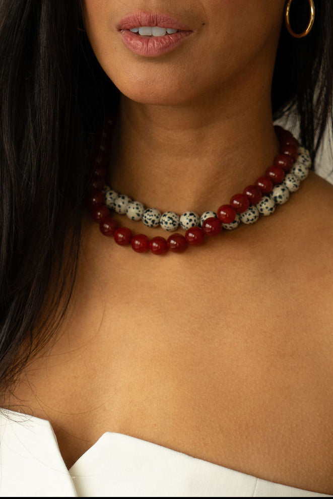 XL Ketting - Red Earth