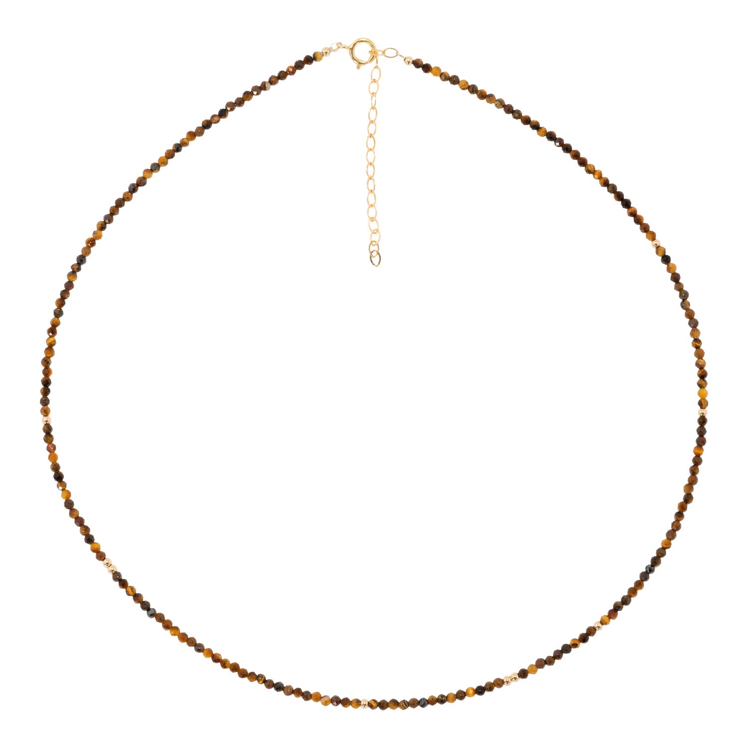 Tijgeroog ketting - Fine