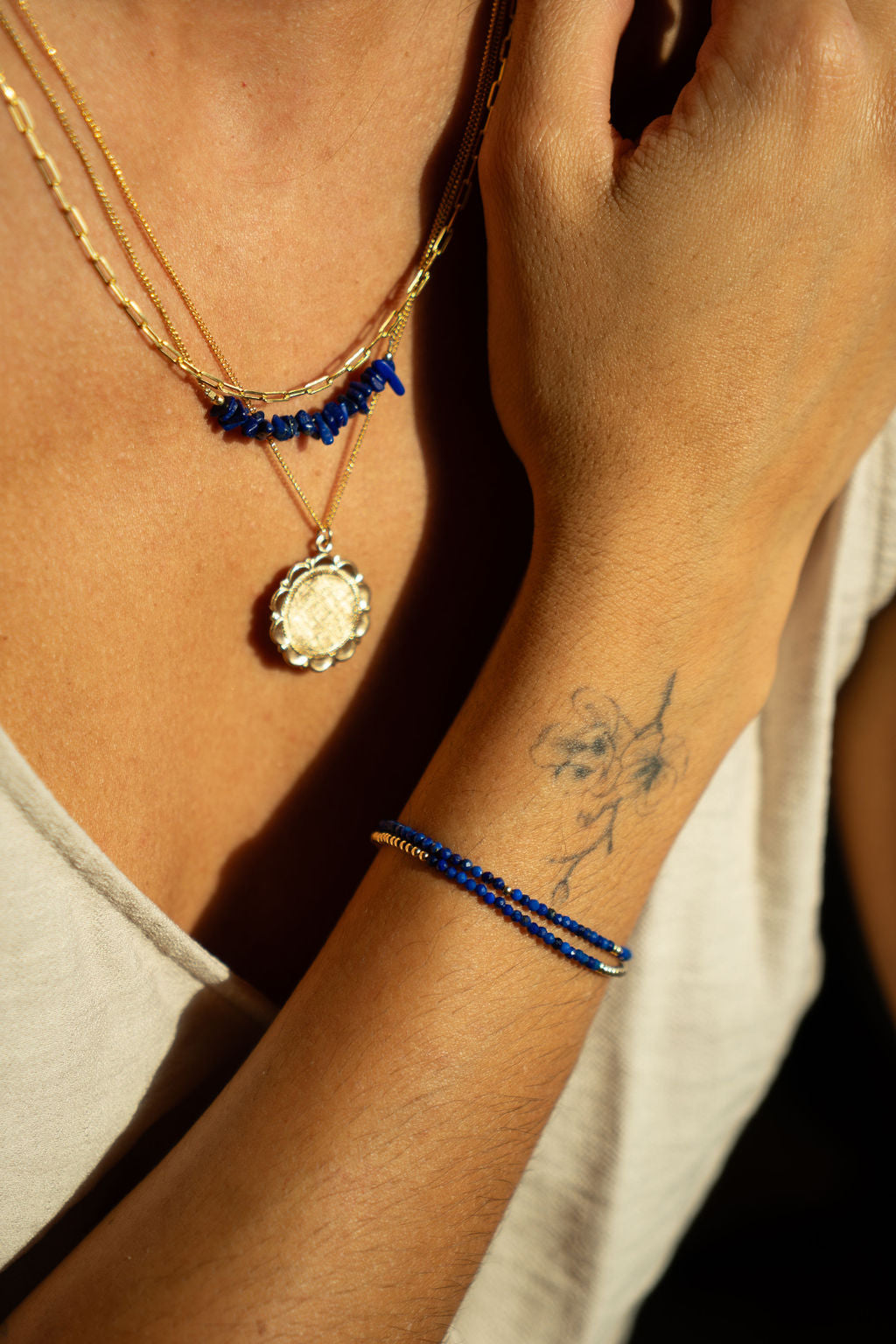 Ketting - Touch of Lapis Lazuli