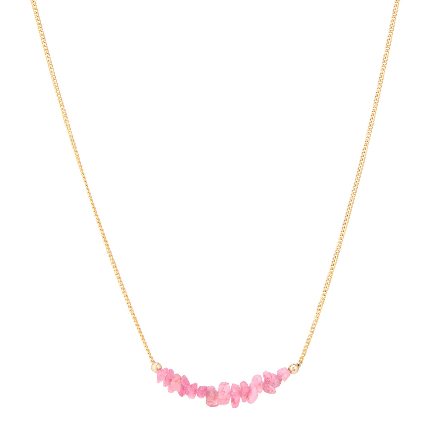 Ketting - Touch of Roze Toermalijn